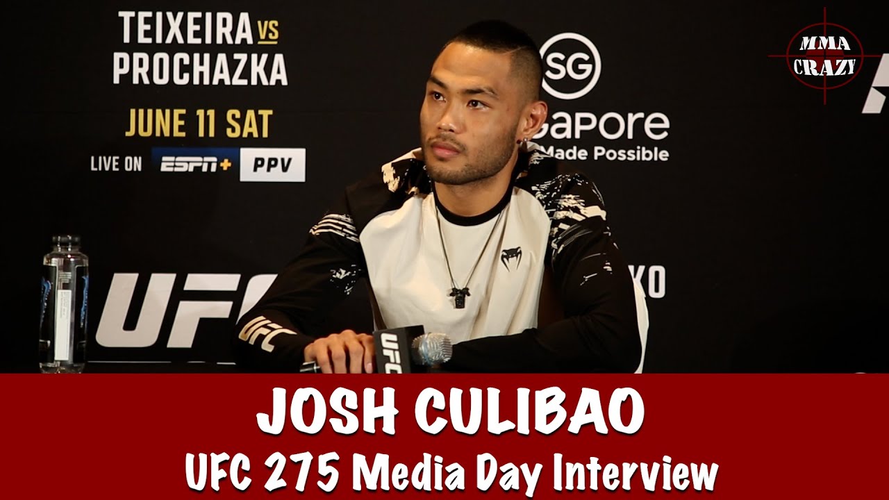 Josh Culibao on Seungwoo Choi ‘I don’t see myself losing this fight’ at UFC 275