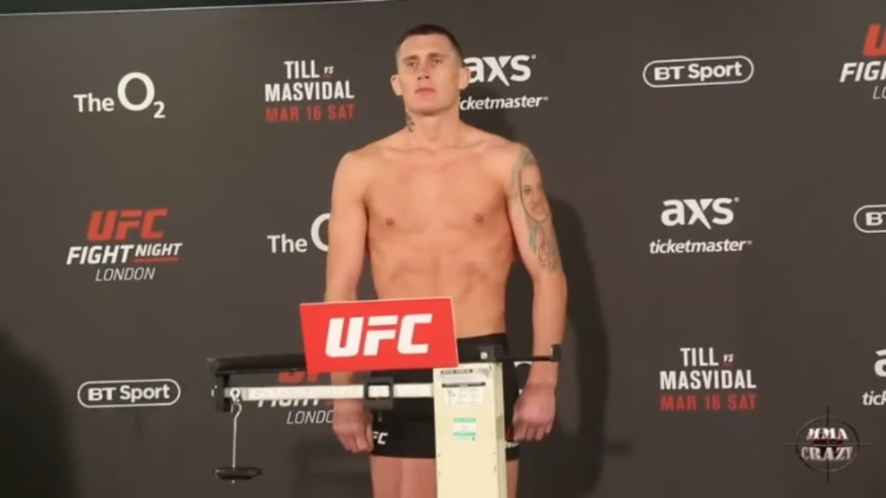 UFC Fight Night London Official weigh in Highlights background