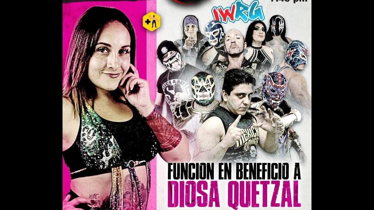 LIVEЁЯФ┤ | Funci├│n a beneficio de DIOSA QUETZAL desde la Arena Naucalpan backdrop