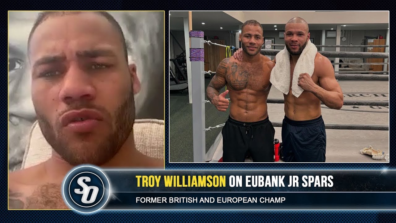 'CHRIS EUBANK JR GIVES CANELO A HARD NIGHT' - Troy Williamson READY for 160 background