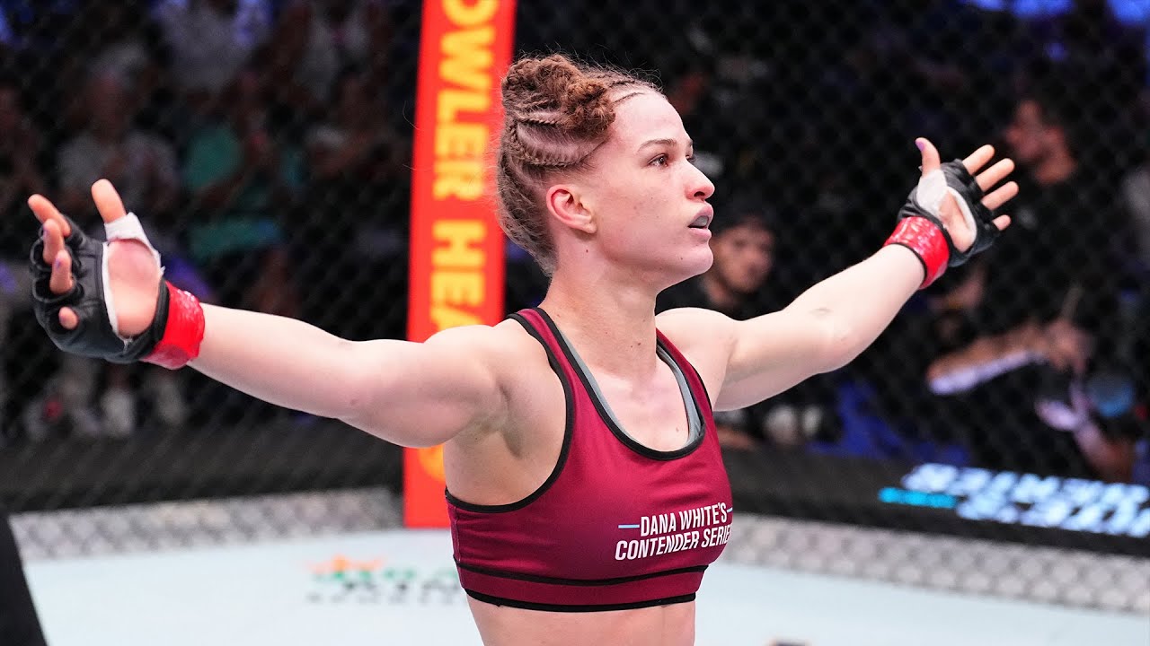 Veja a participação de Stephanie Luciano no Dana White's Contender Series | Temporada 7 background
