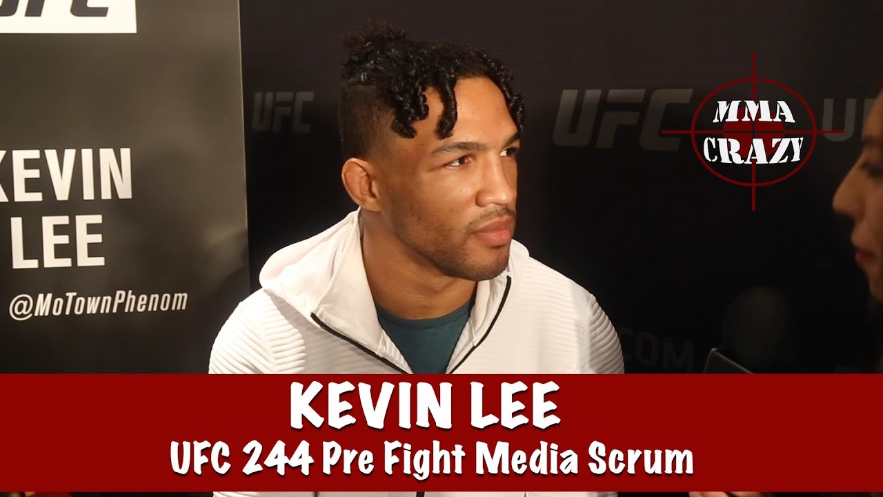 Kevin Lee on Gregor Gillespie "Ima break him" at UFC 244