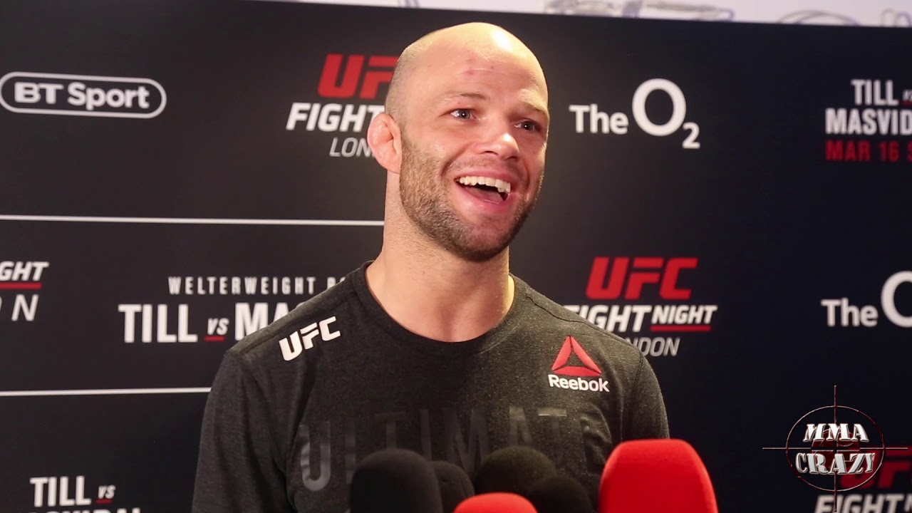 Mike Grundy talks TKO over Nad Narimani at UFC Fight Night London background