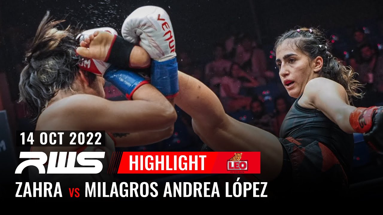 ไฮไลท์ Highlight l ซาห์ร่า vs. มิลากรอส l Zahra vs. Milagros l RWS