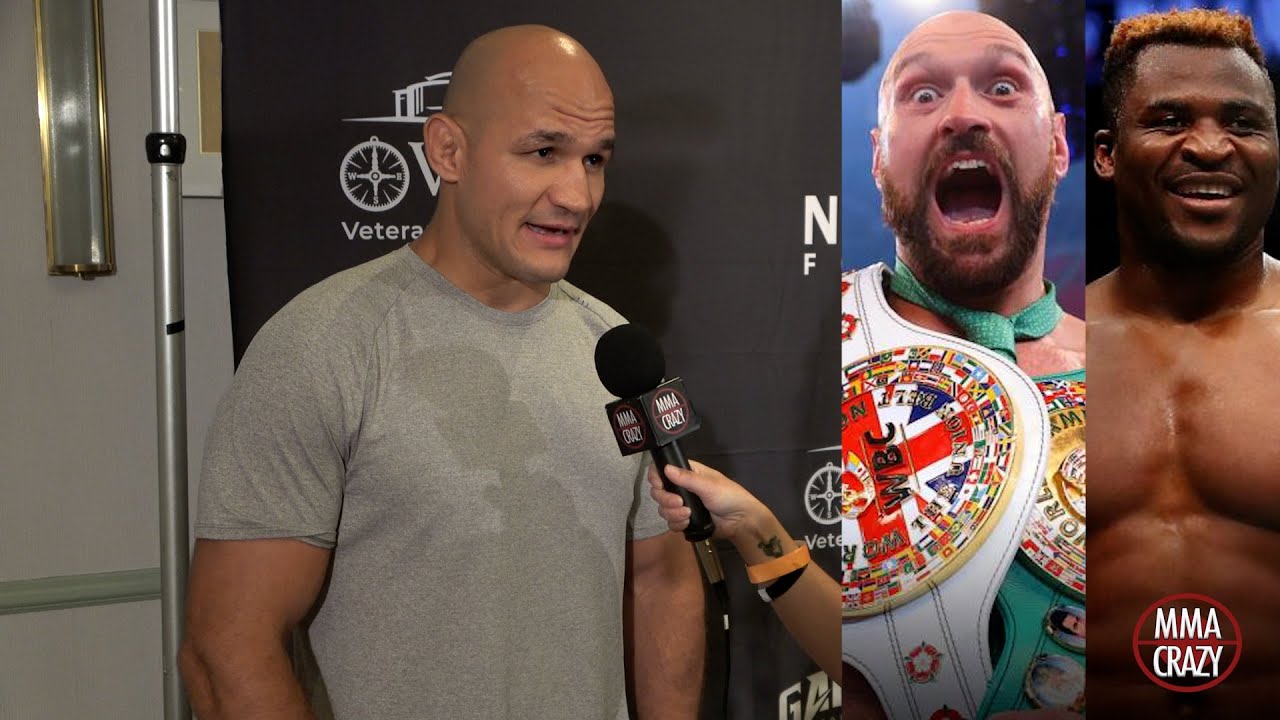 Junior Dos Santos Predicts Tyson Fury vs. Francis Ngannou