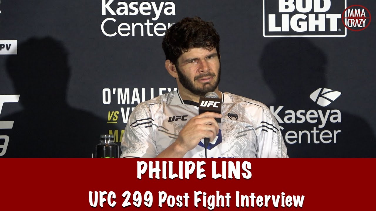 Philipe Lins talks on calf kicks, was surprised by Ion Cutelaba, wants to fight on UFC 301