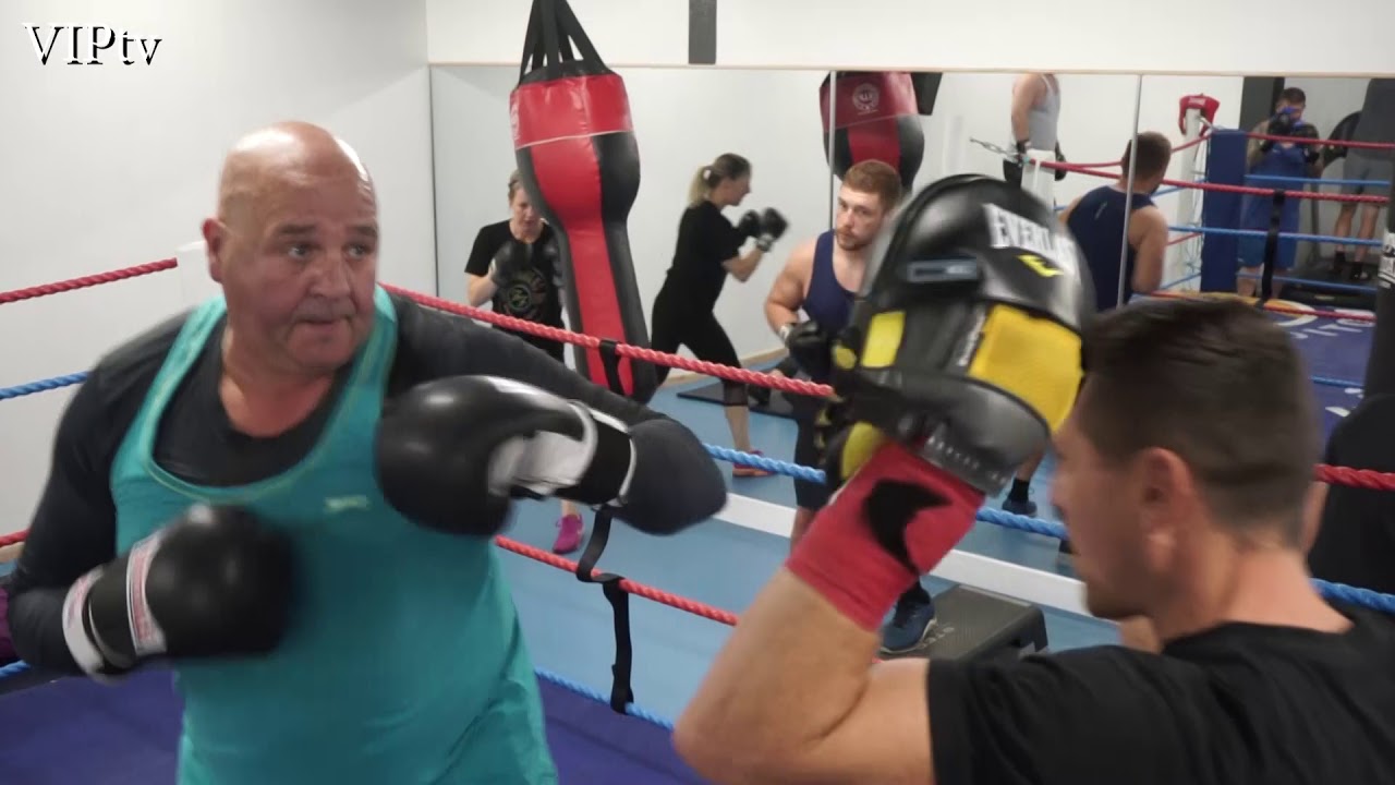 VIPtv visit Stephen Foster's Gym at Manchester Academy of Gymnastics background