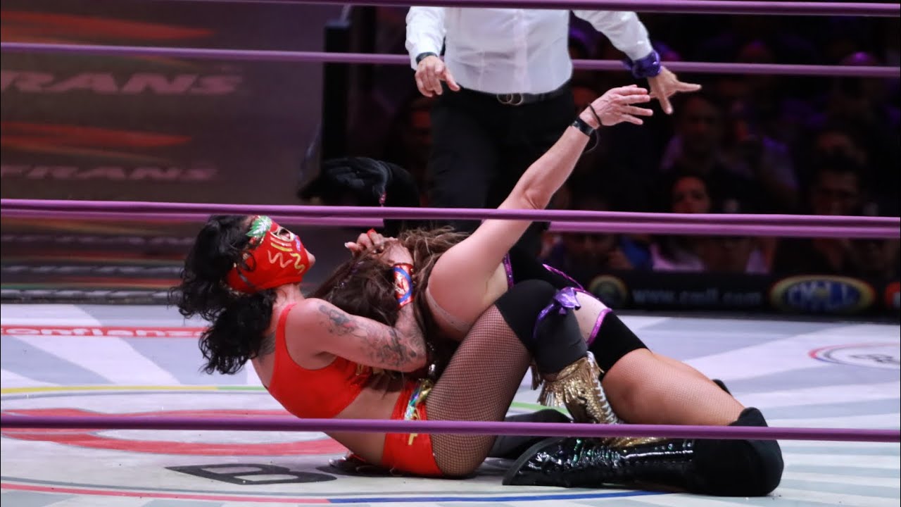 Reporte CMLL: India Sioux Vs Sanely. Campeonato Nacional Femenil background