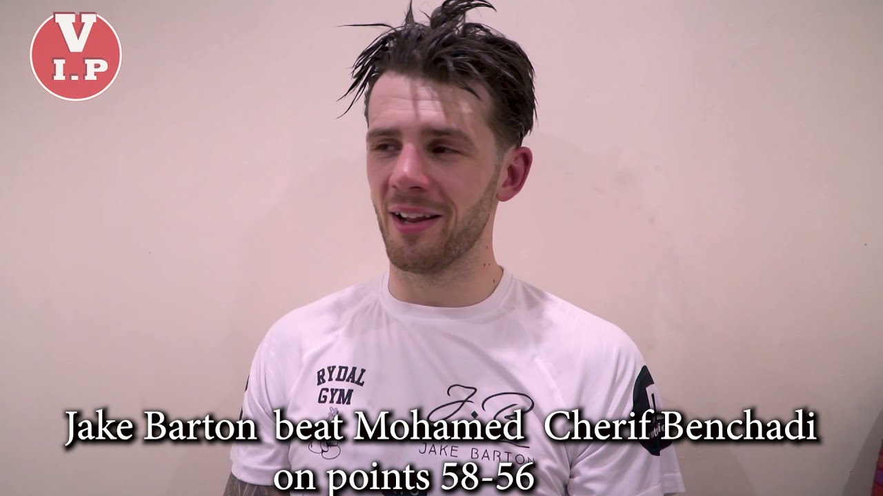 Jake Barton gets 6 greats rds in the bank, but also suffers his1st count as he move to 7-0 as a pro background