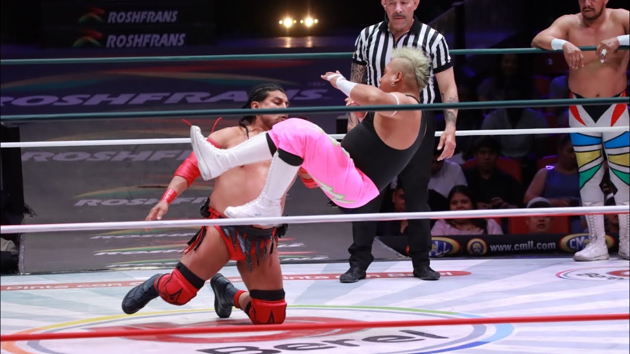 Reporte CMLL: Kaligua, Pequeño Magia y Angelito Vs Pierrothito, Pequeño Olímpico y P. Violencia background