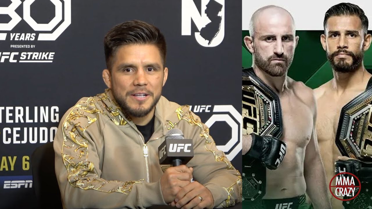Henry Cejudo Predicts Alexander Volkanovski vs. Yair Rodriguez fro UFC 290