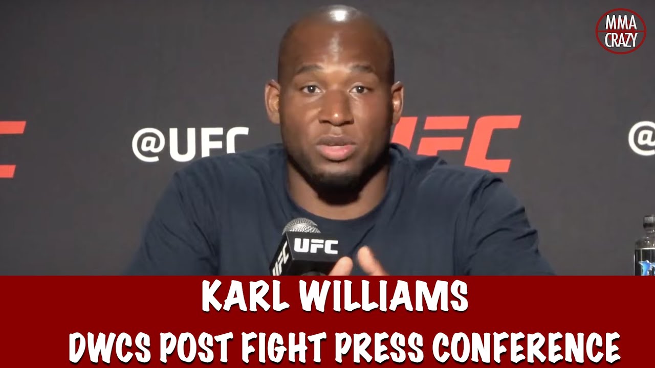 Karl Williams talks win over Jimmy Lawson at Dana White Contender Series background