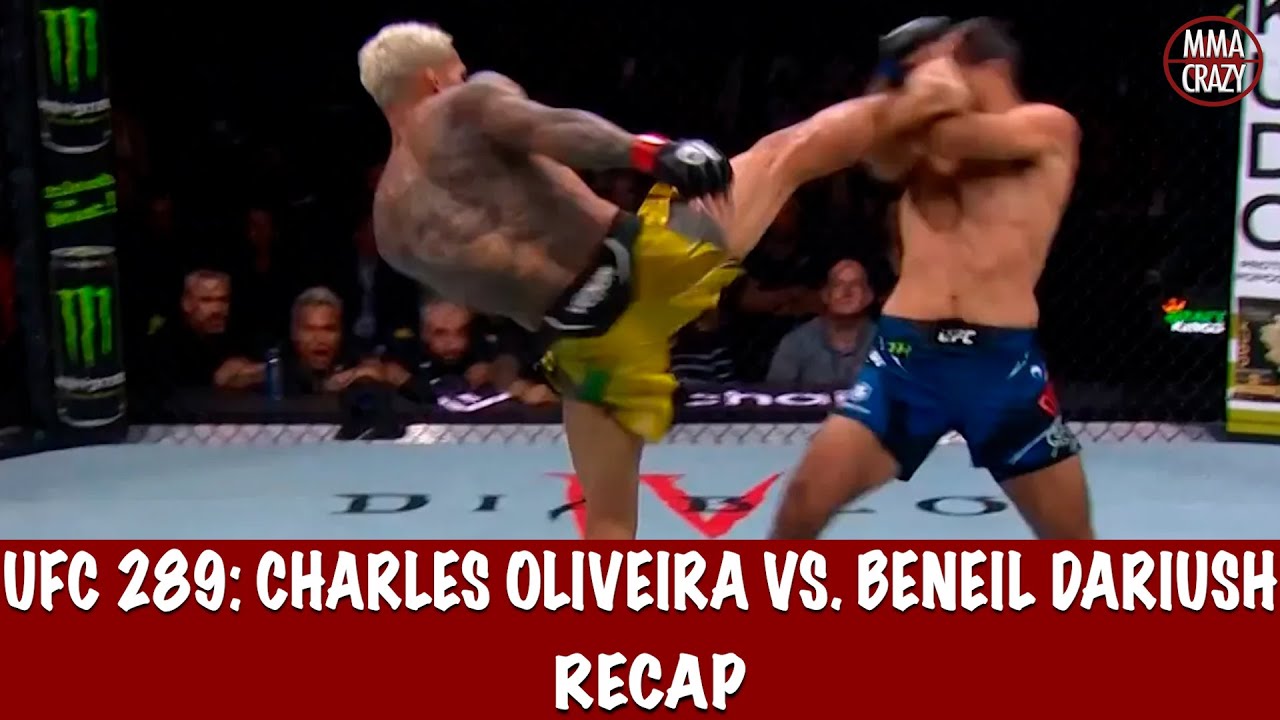UFC 289: Charles Oliveira vs. Beneil Dariush Recap background