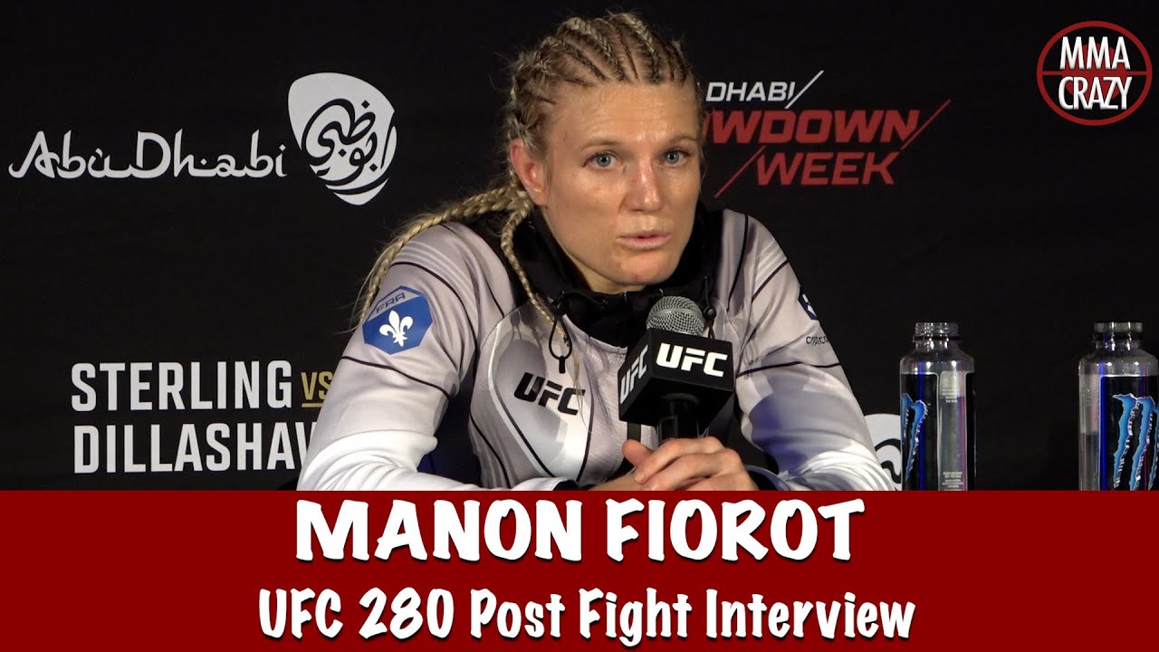 Manon Fiorot on favourite fighter Khamzat Chimaev & win over Katlyn Chookagian at UFC 280 backdrop