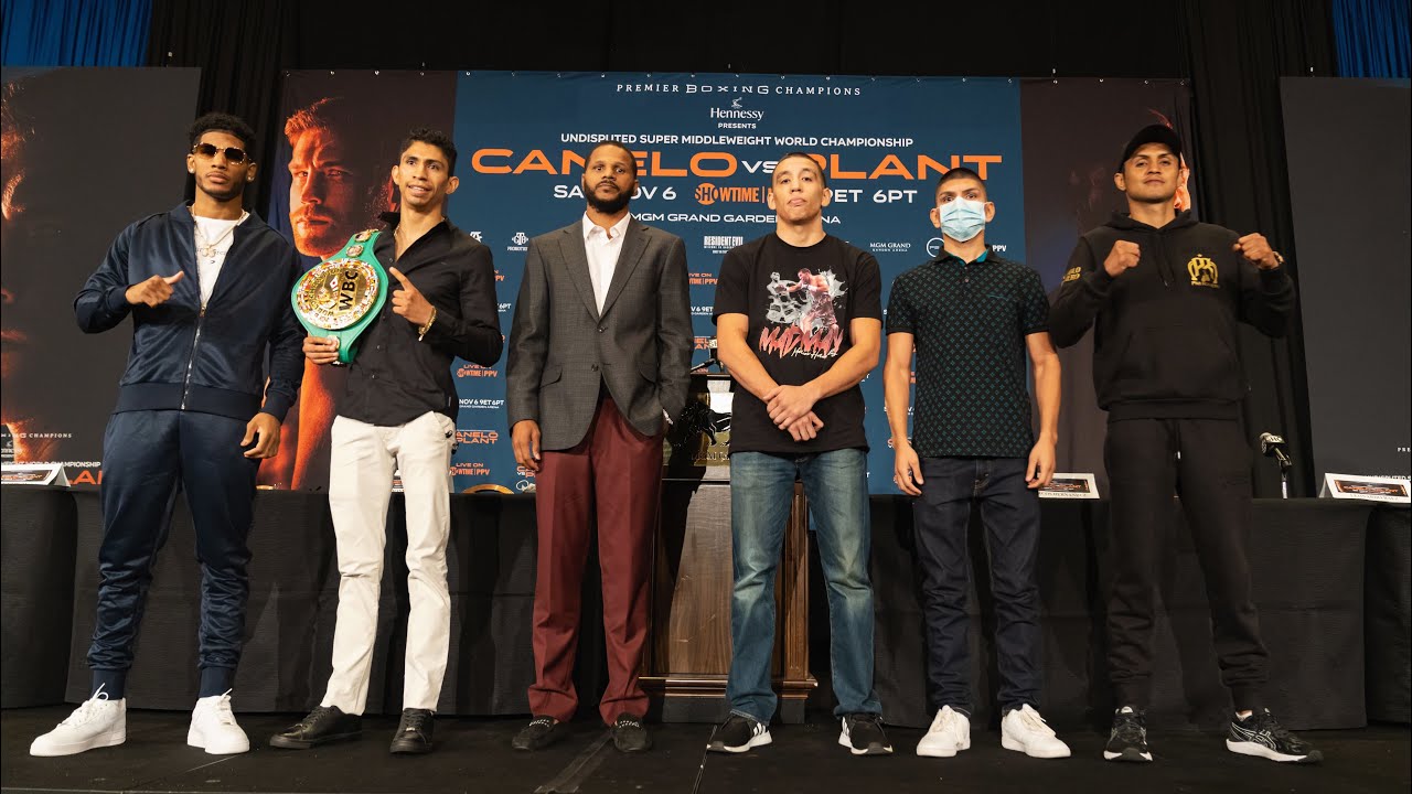WATCH LIVE: Undercard Press Conference — #CaneloPlant | November 6 on SHOWTIME PPV