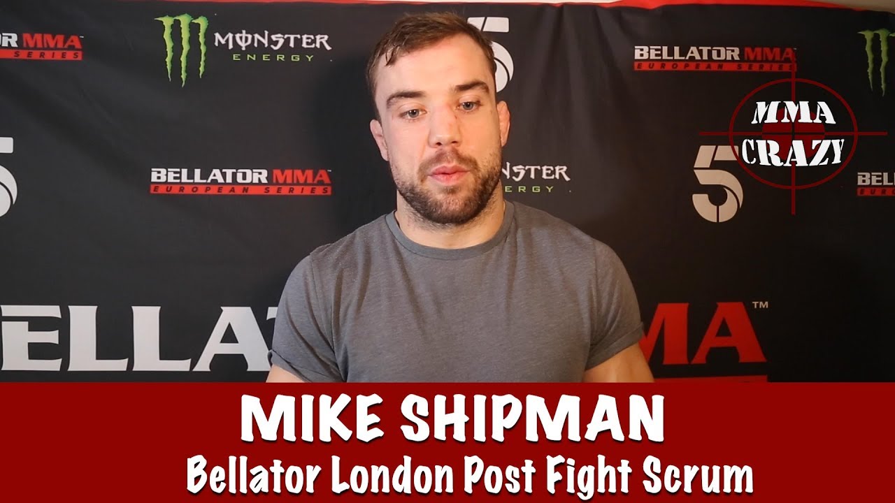 Bellator London: Mike Shipman Post Fight Media Scrum