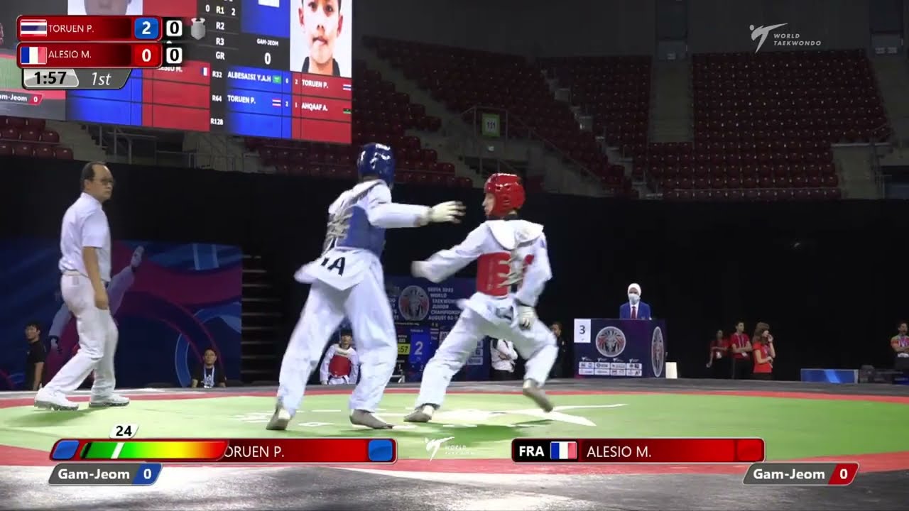 324 R16 Women 46kg ESP ROMERO N KOR KIM Y
