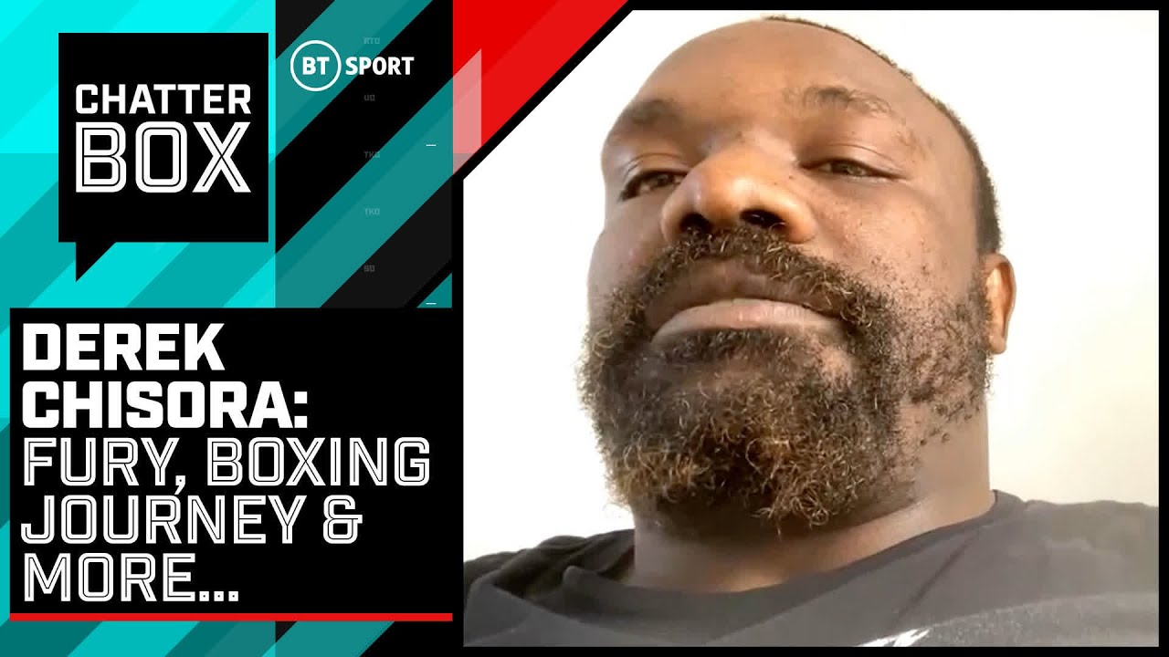 Derek Chisora Exclusive | Fury, Boxing Journey, Motivation | ChatterBox background