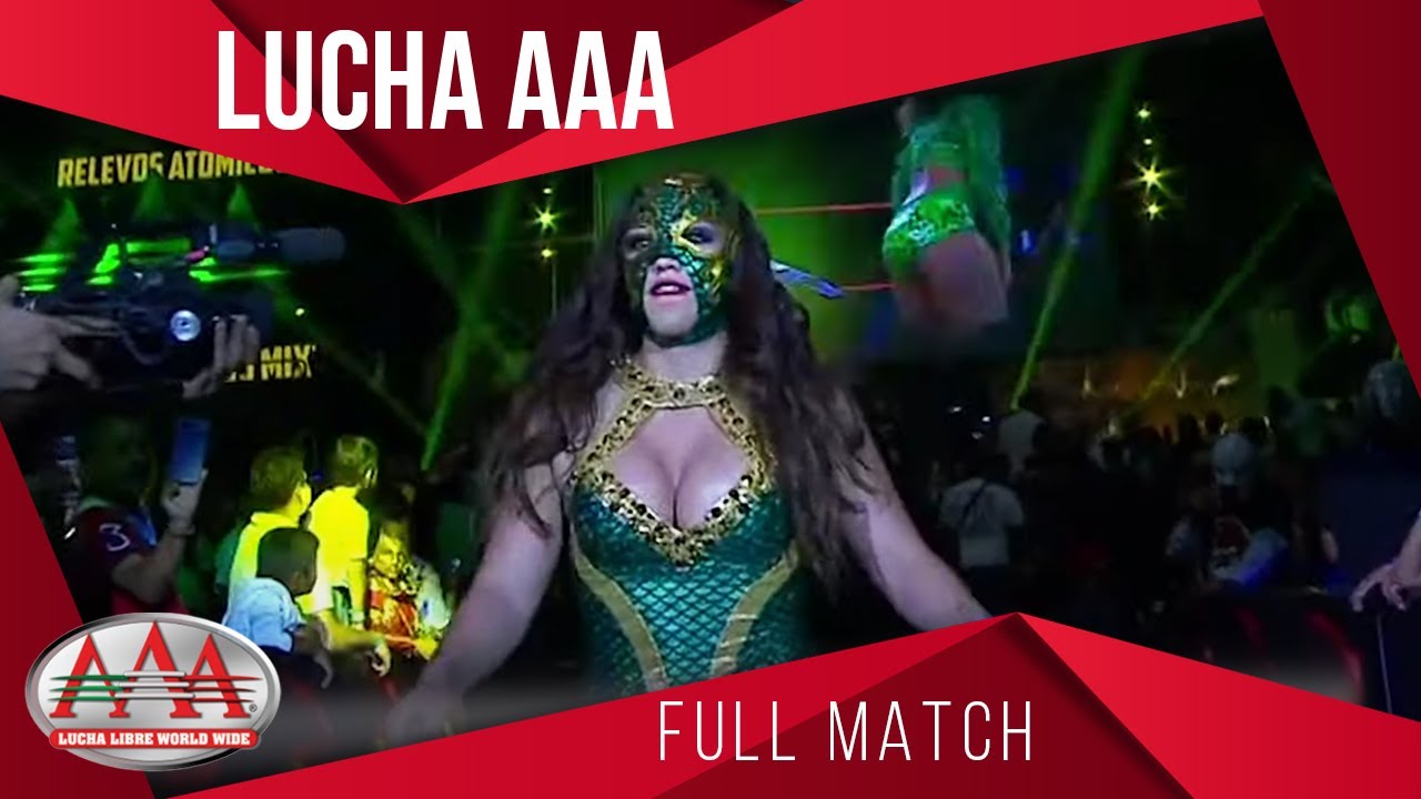 Relevos Atómicos de LOCURA | TRIPLEMANÍA XXV | Lucha Libre AAA Worldwide background