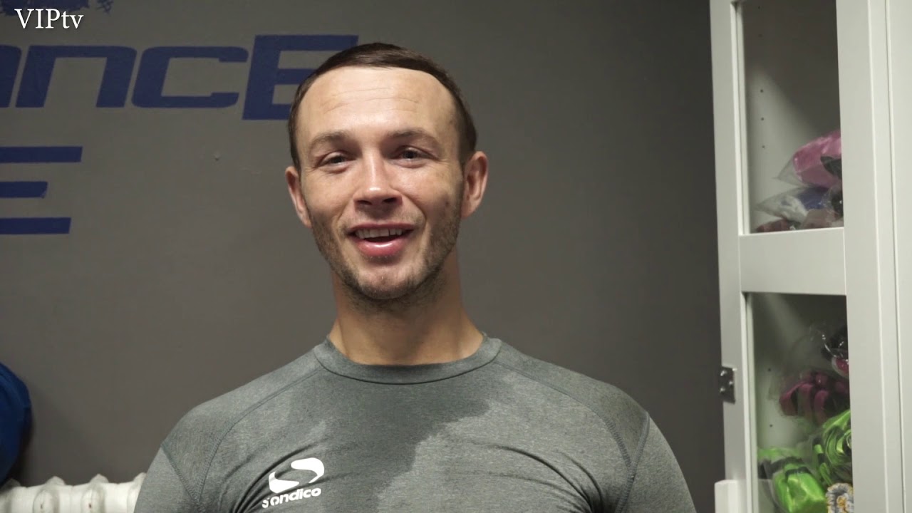 a Good chat with Steve Brogan ahead of C/A fight with Brad Botham background