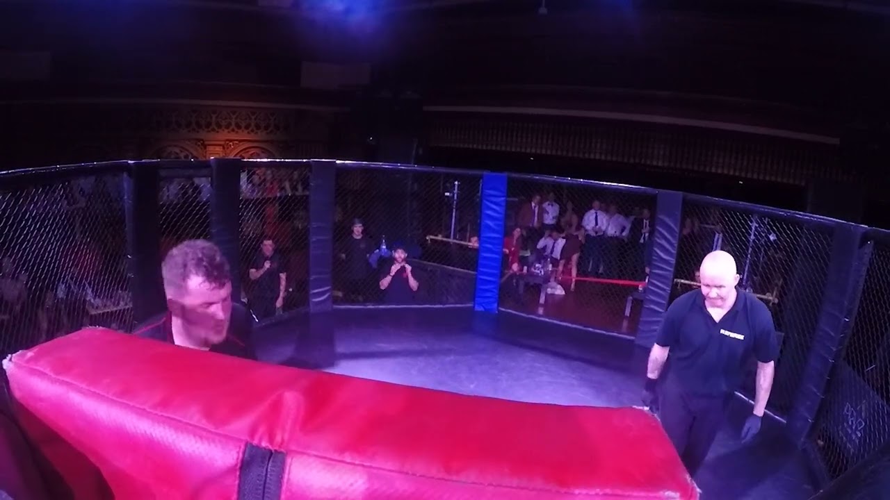 Ultra MMA LONDON Raymund Egan VS Rusas Rai background