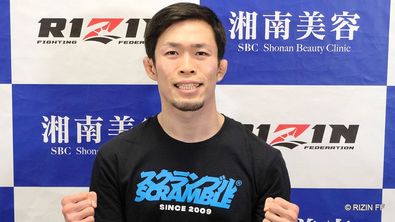 弥益ドミネーター聡志 試合前インタビュー 湘南美容クリニック presents RIZIN.34 background