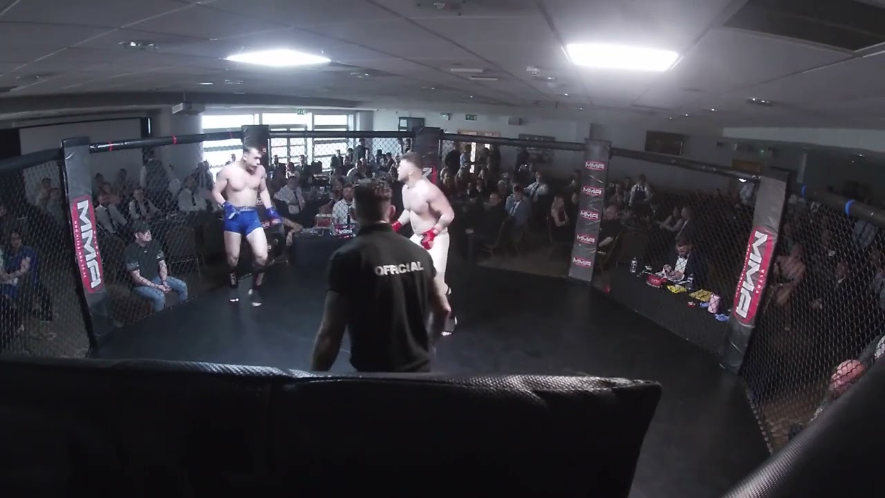 Ultra MMA | Hull | Nathan V Will McGill backdrop