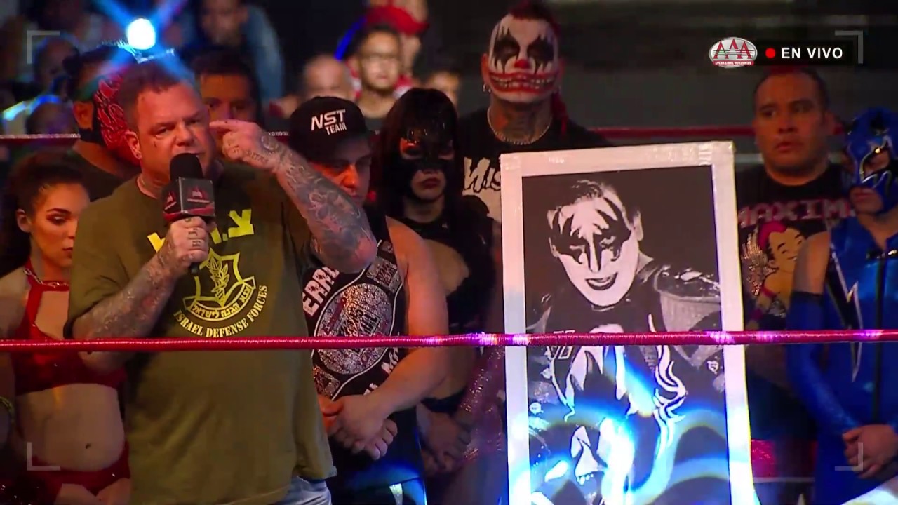 Homenaje EL PICUDO | Lucha Libre AAA Worldwide background