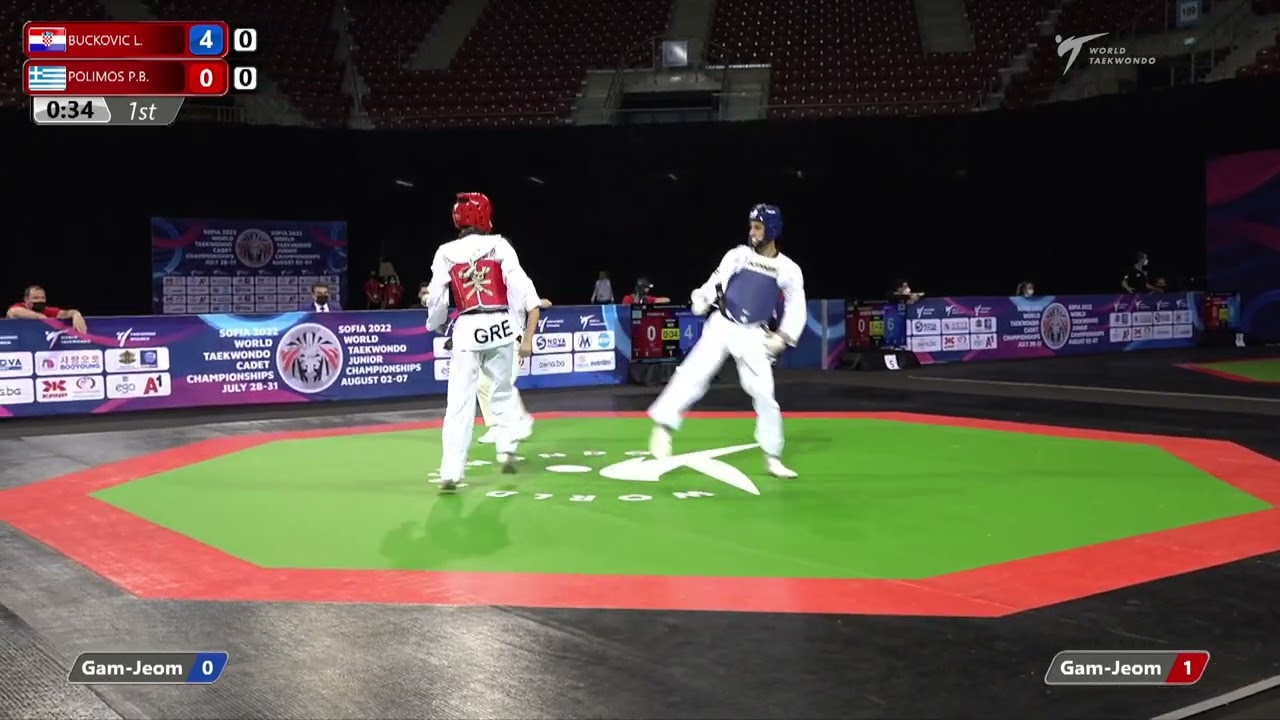 405 R64 Men 55kg CRO BUCKOVIC L GRE POLIMOS P B background