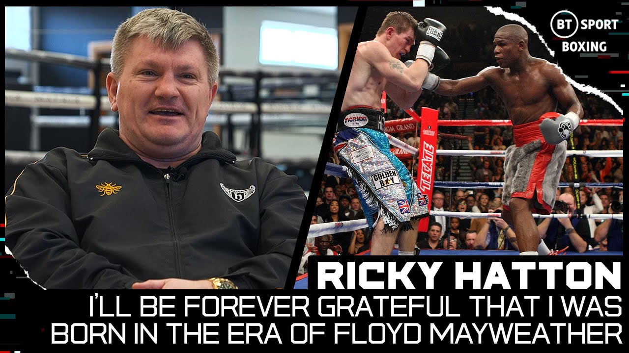 "I'll be forever grateful!" Ricky Hatton on his boxing legacy and his fight with Floyd Mayweather background