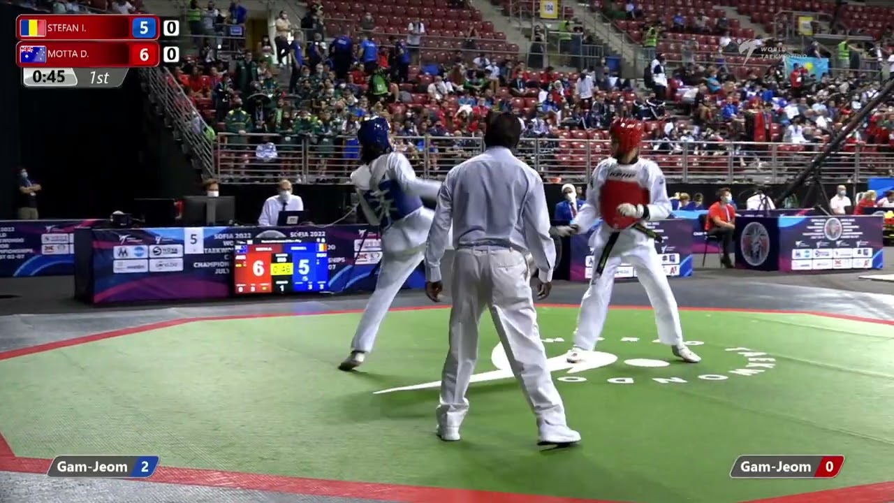 509 R64 Men 59kg ROU STEFAN I AUS MOTTA D