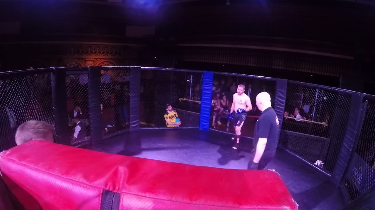 Ultra MMA LONDON Daniel Panov VS Matthew Lowrie background