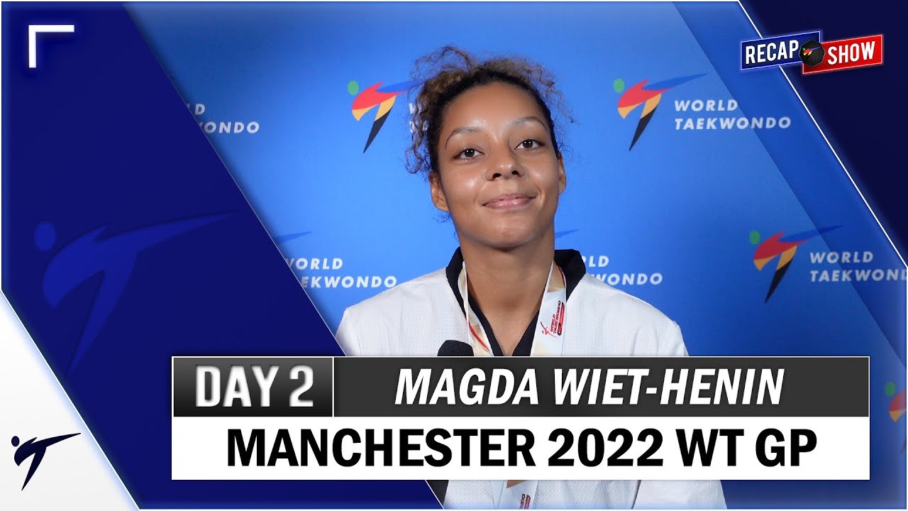 MAGDA WIET-HENIN POST FIGHTS INTERVIEW MANCHESTER 2022 WT GRAND PRIX background
