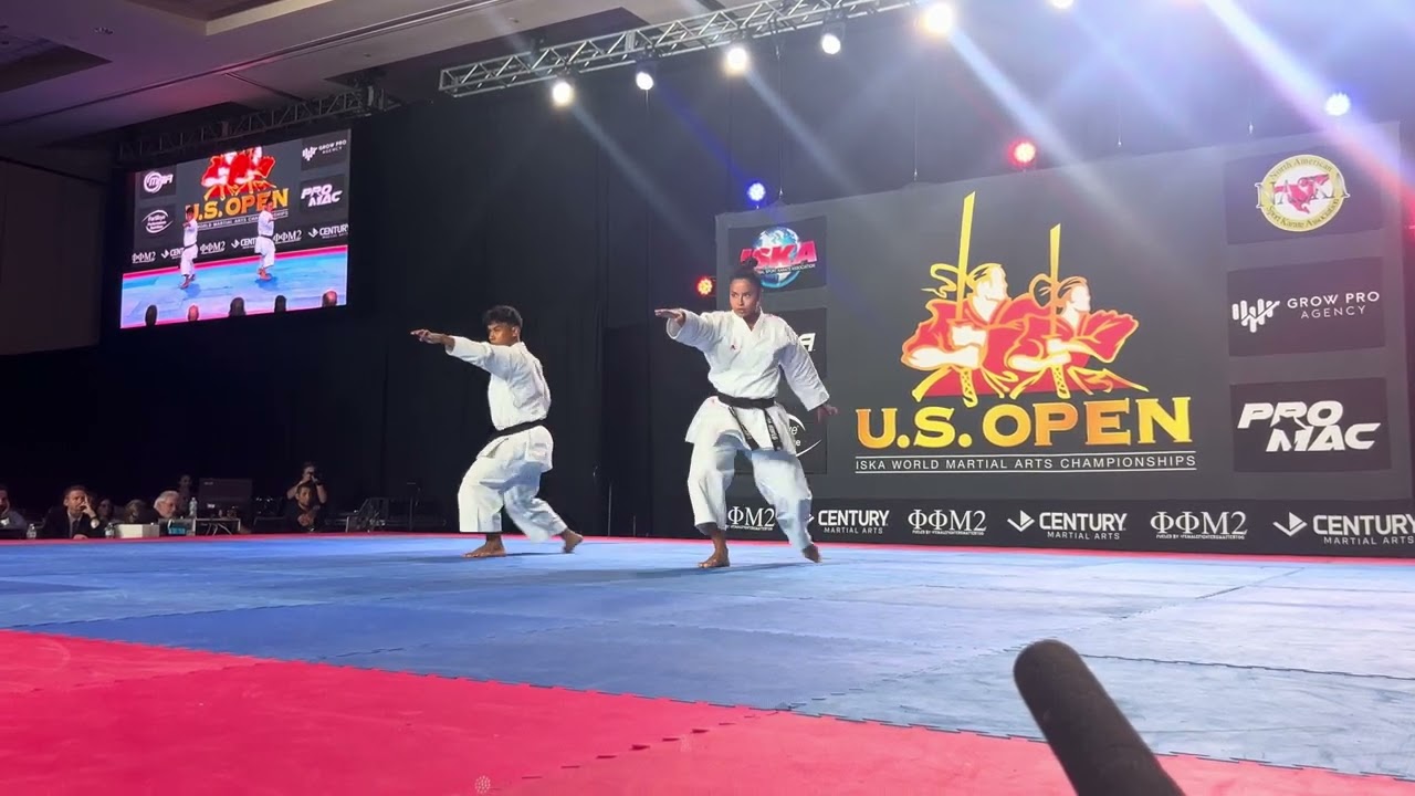 Diego and Sofia Rodriguez Florez Traditional Sync Forms ISKA World Championship - U.S. Open 2024