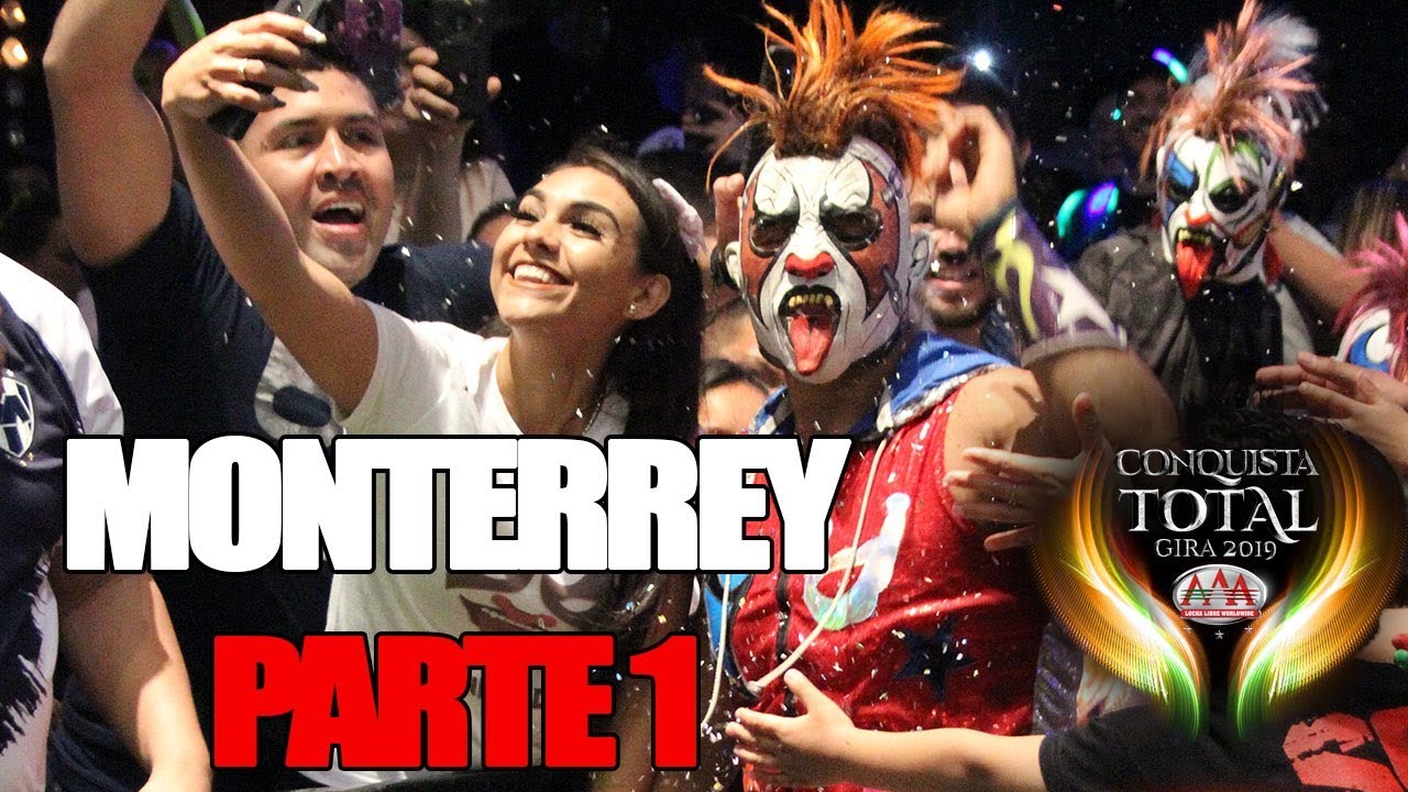 CONQUISTA TOTAL en MONTERREY Parte 1 | Lucha Libre AAA Worldwide background