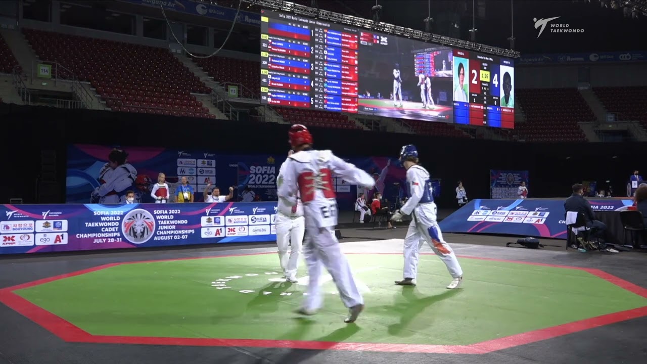 221 R16 Men 78kg CZE LUDWIG A EGY ELSHARKAWY Y background