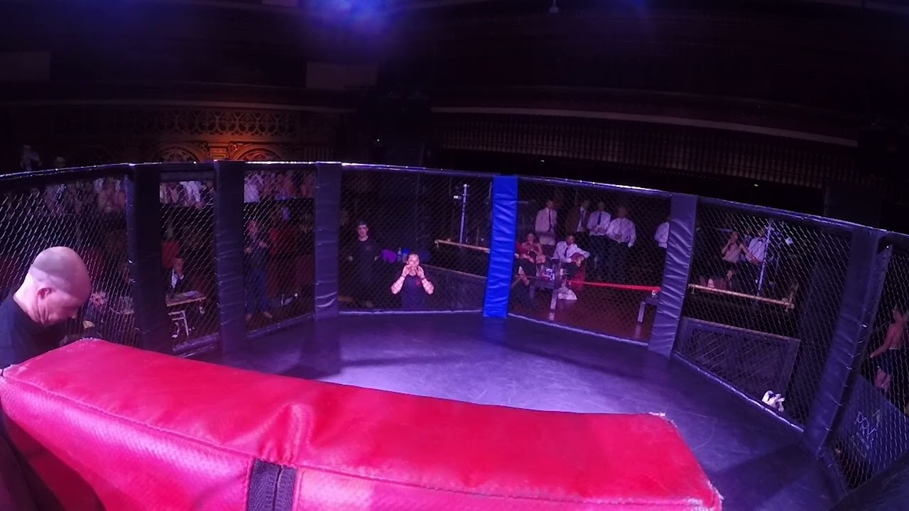 Ultra MMA LONDON David Aiyeola VS Robin Drinkall background