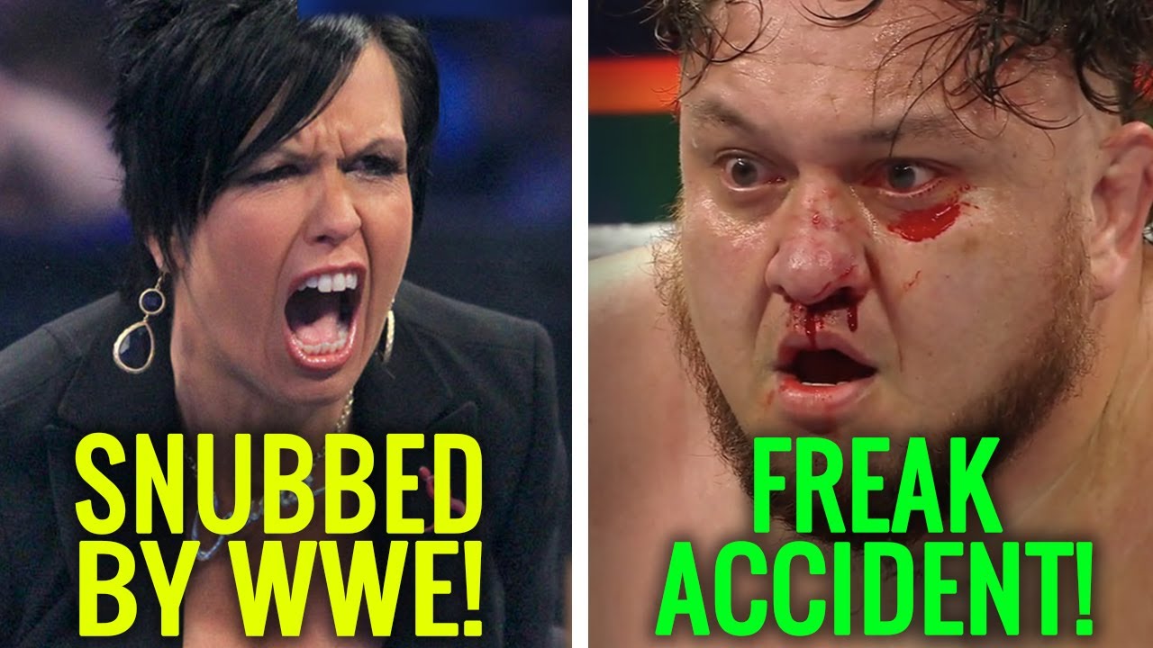 FREAK ACCIDENT Injures Samoa Joe (Out For A While) WWE SNUBS Vickie Guerrero! Wrestling News background