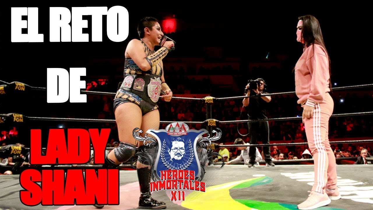 El reto de LADY SHANI para FABY APACHE en Héroes Inmortales XII background