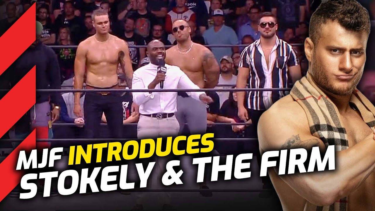 MJF introduces 'Stokely Hathaway & The Firm'