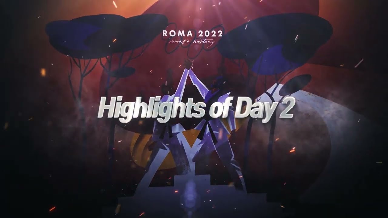 Day 2 Highlights I Roma 2022 World Taekwondo Grand Prix background