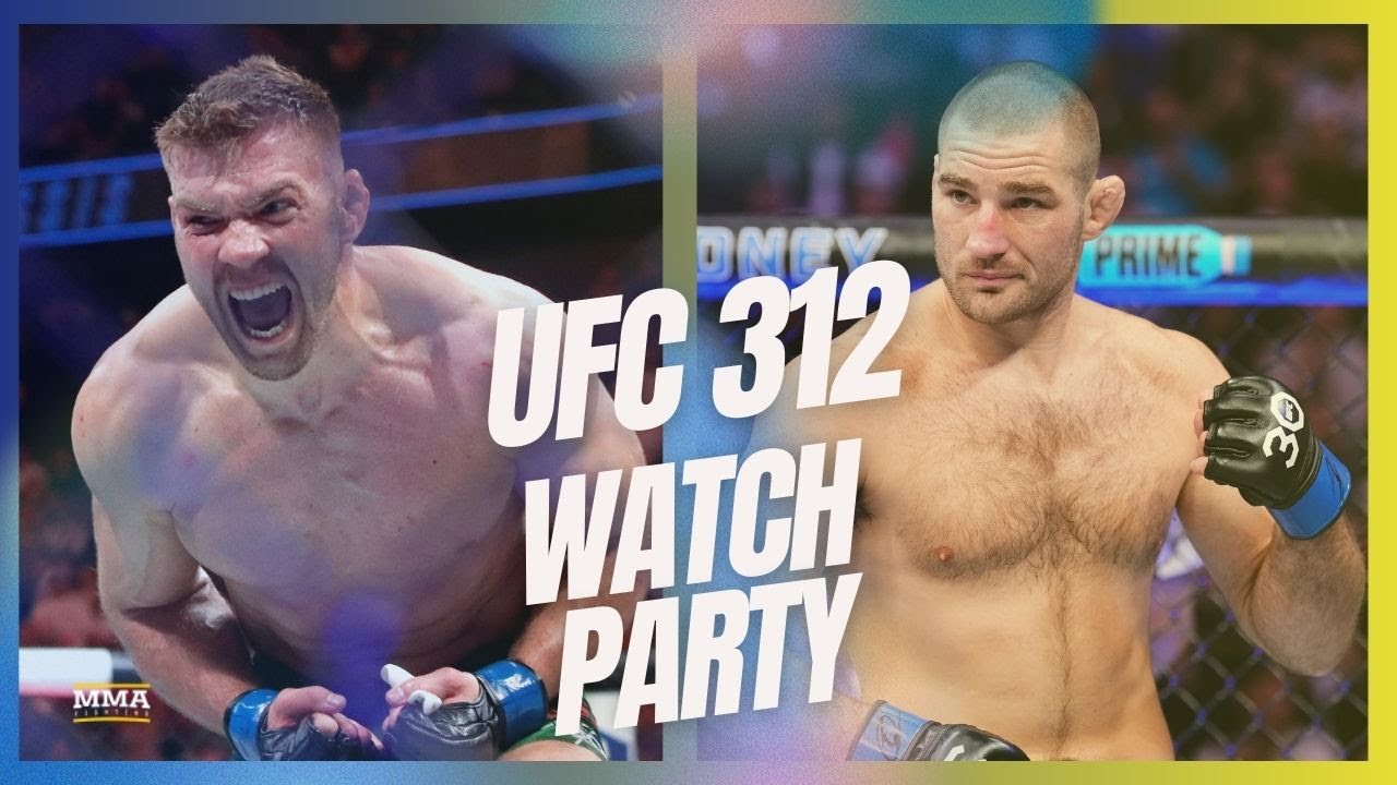 UFC 312 Watch Party Replay & Results | du Plessis vs. Strickland 2 | Zhang vs. Suarez background