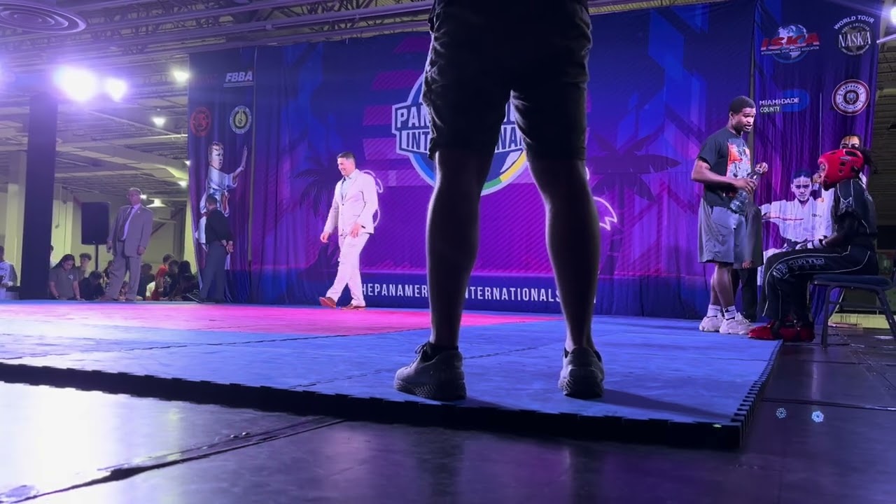 Ki'Tana Everett vs Peyton Fender Women's Sparring Overall Grands - Pan American Internationals 2024 background