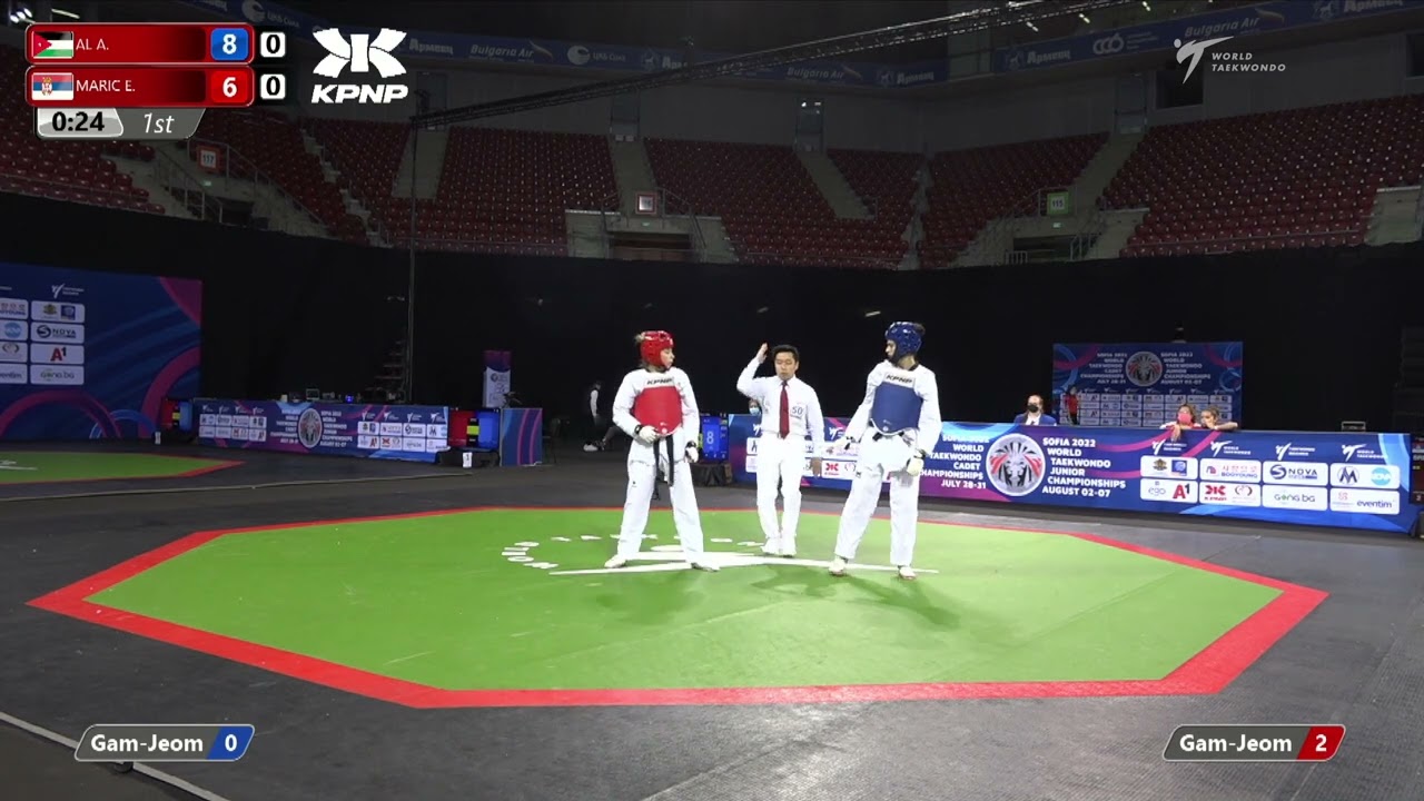 226 Quarter final Women 63kg JOR AL A SRB MARIC E