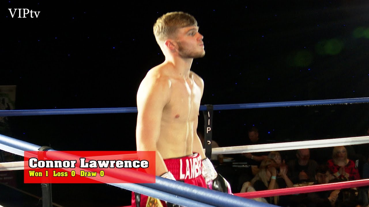 Connor Lawrence v Genadij Krajevskij at Leeds Royal Armouries on 13/10/21 background