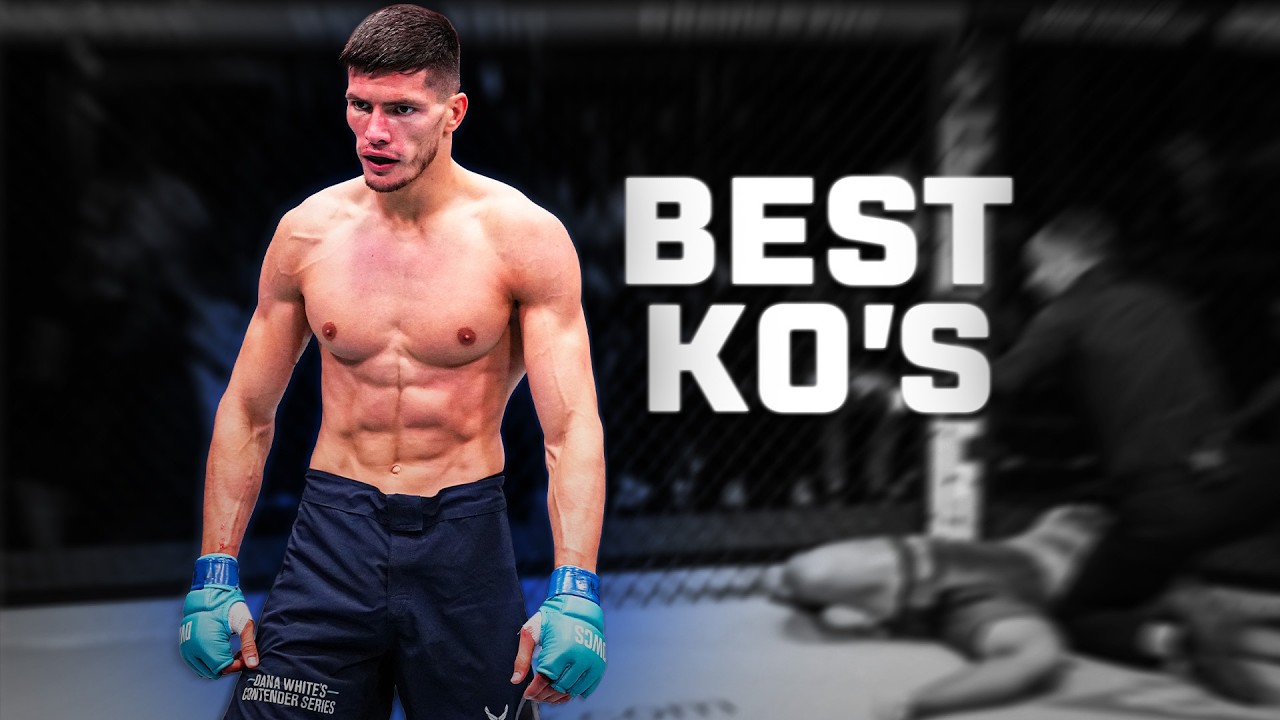BEST KNOCKOUTS From Dana White's Contender Series ๐คฏ #ufc background
