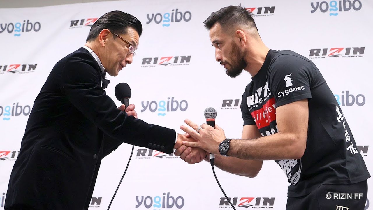 榊󠄀原信行CEO 総括 試合後インタビュー / Yogibo presents RIZIN.33 background