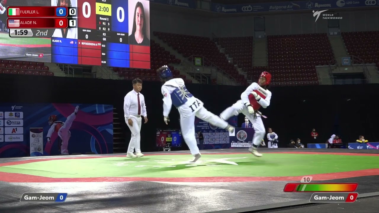 313 R16 Women +68kg ITA FUERLER L USA ALADE N