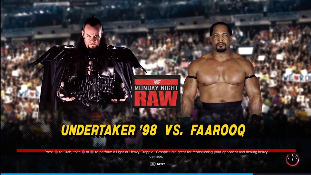 The Undertaker vs Faarooq. ECW Raw Invasion. WWE 2K23