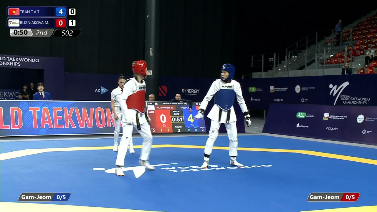 502 R64 Women 57kg VIE TRAN T A T AIN BLIZNIAKOVA M